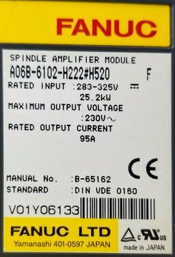 FANUC A06B-6102-H222#H520 | In Stock Ships Overnight